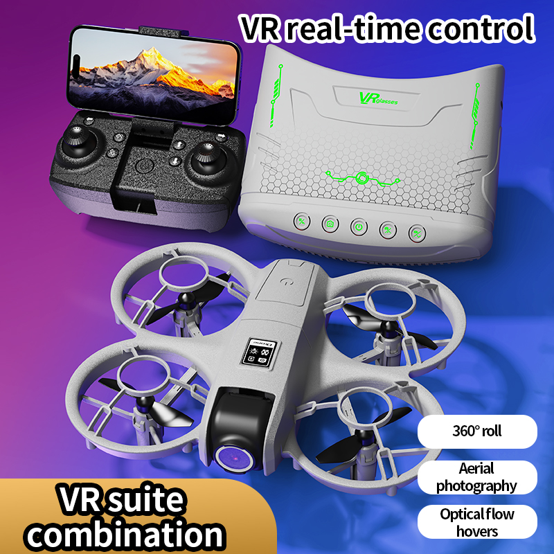 Drone Camera Wide Angle - โดรน X228 VR FPV กล้องคู่ HD