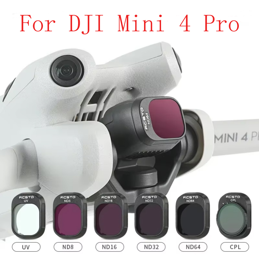 Drone Camera Filter - สำหรับ DJI Mini 4 Pro ชุดฟิลเตอร์