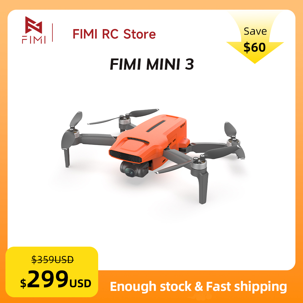 Drone Camera Lens - โดรน FIMI MINI 3 กล้อง 4K