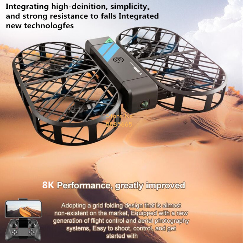 กล้อง 8K HD 360 °   การป้องกัน - Drone Camera Lens บทวิจารณ์และราคา