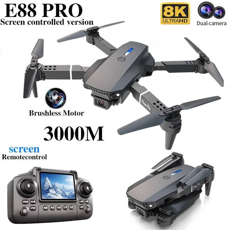 โดรนรุ่น Professional E88 PRO  - Drone Camera Wide Angle บทวิจารณ์และราคา