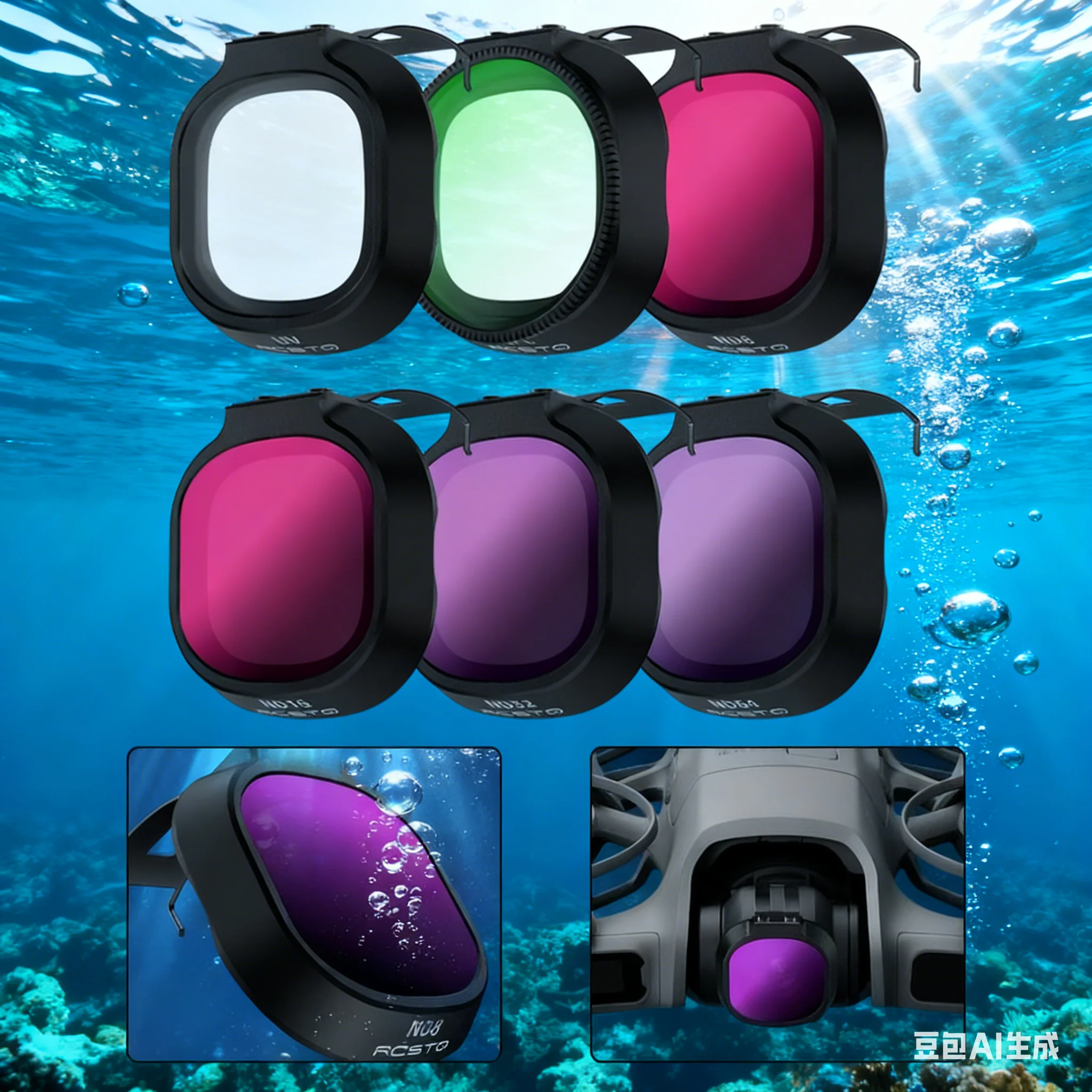 ชุดฟิลเตอร์สำหรับ DJI NEO 2 ND - Drone Camera Filter บทวิจารณ์และราคา