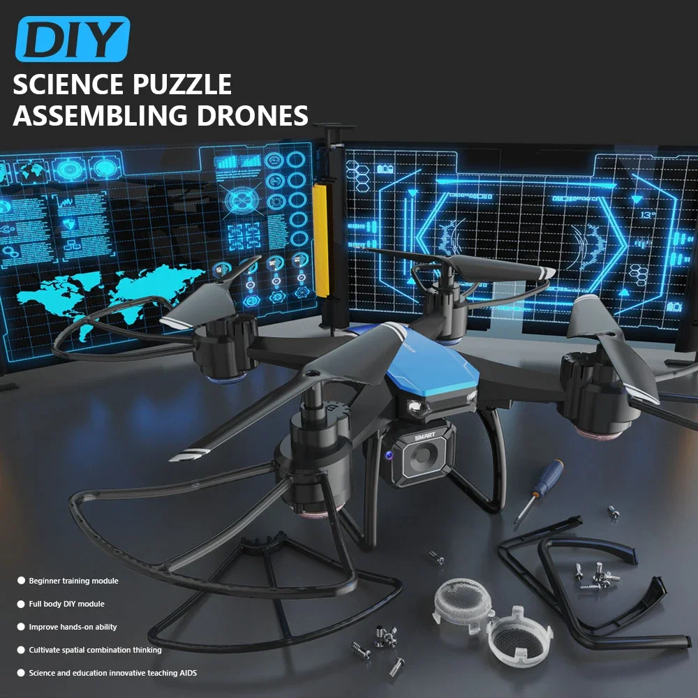 โดรน JJRC H108 ประกอบเองได้ ฝึ - Drone Camera Lens บทวิจารณ์และราคา