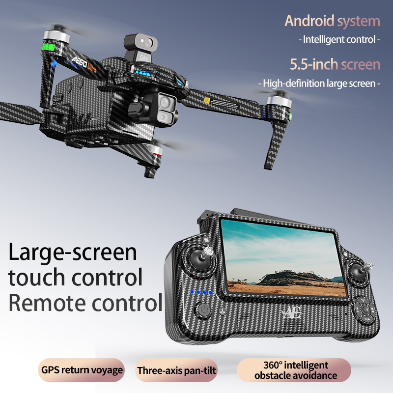 โดรน AE60 GPS ระดับมืออาชีพ กล - Drone Camera Lens บทวิจารณ์และราคา
